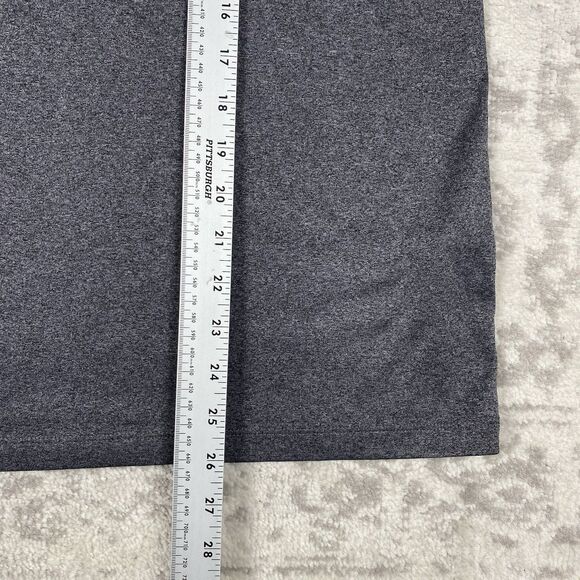 Under Armour Tee HeatGear Women’s V-Neck T-Shirt Gray Loose Size Plus 2X - Picture 2 of 5